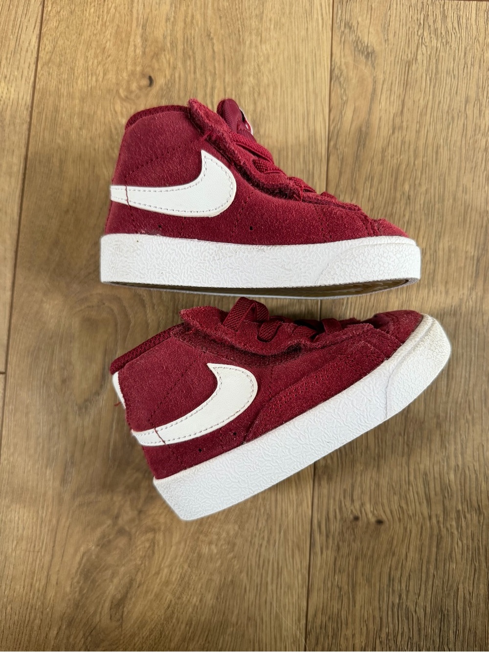 Nike Blazer Mid '77 TD 'Team Red' Sneakers / Shoes Size 4c